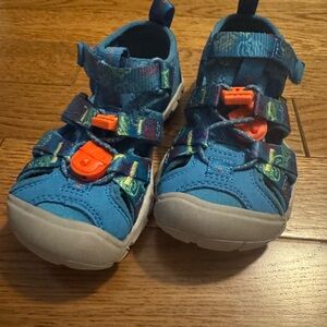 Keen Kids Blue and Orange Adventure Sandal